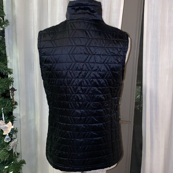 Westbound lightweight black sleeveless vest mock collar zip up 2 pockets small - Picture 7 of 10